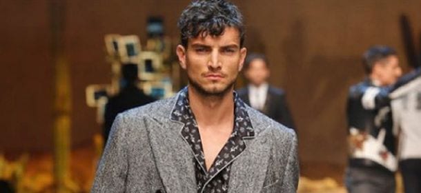 Milano Moda Uomo 2016, Marco Fantini sfila per Dolce&Gabbana