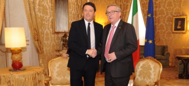 Renzi incontra Juncker, pace fatta con Bruxelles. L'Italia non è più un problema per l'Europa