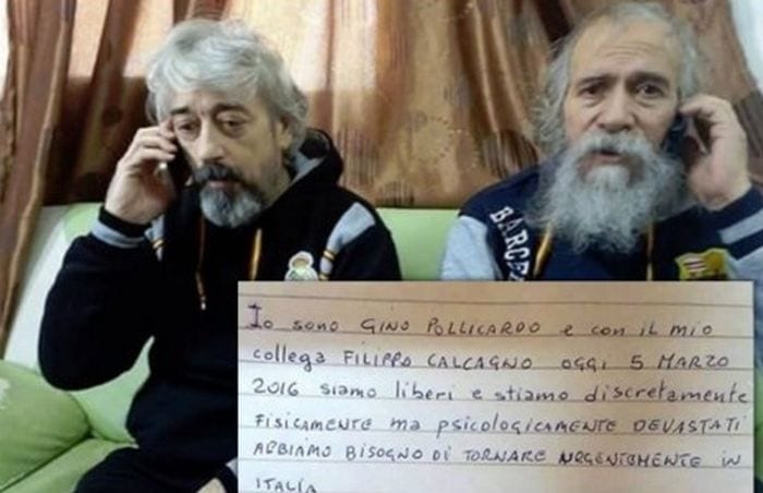 Molti dubbi sulla liberazione dei due italiani sequestrati in Libia 