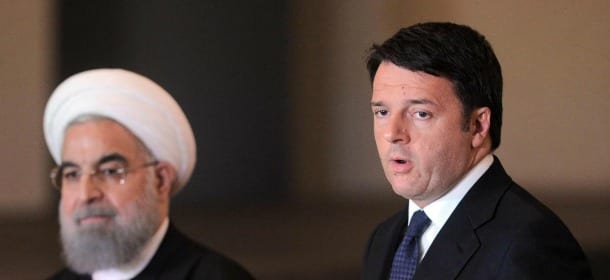 Matteo Renzi in Iran incontra il Presidente Hassan Rohani