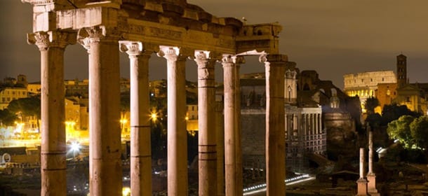 La Luna al Foro Romano: dal tramonto all’alba un viaggio nel cuore antico della città