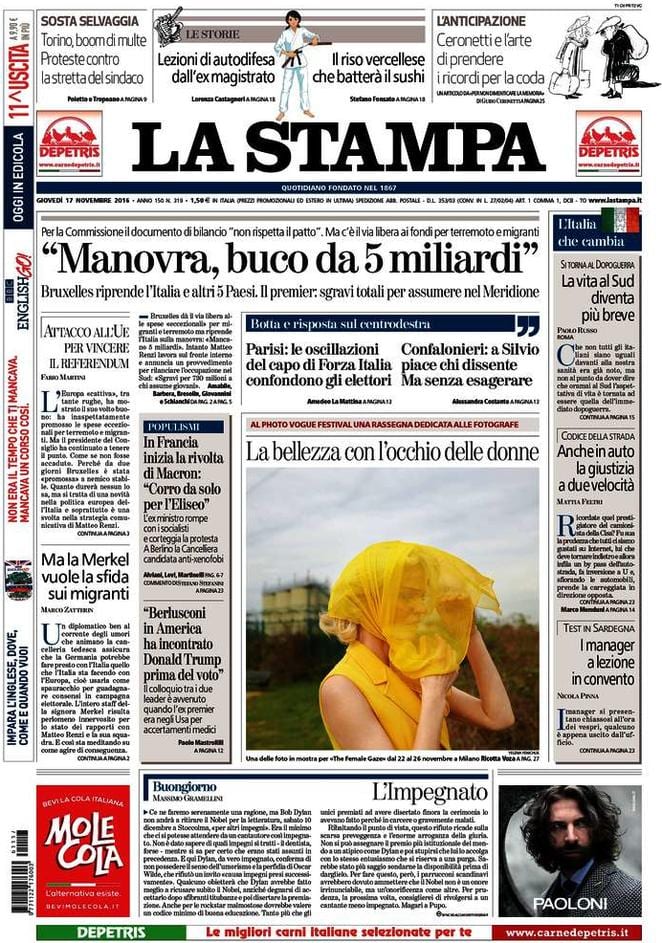 giornali quotidiani, prima pagina giornali, prime pagine giornali, giornali italiani, giornali italiani prima pagina