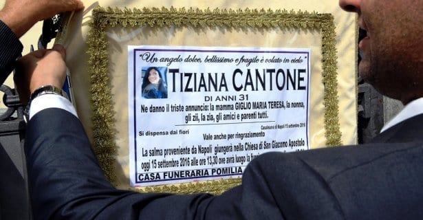 Tiziana Cantone, il Tribunale attacca Facebook e dà ragione alla madre