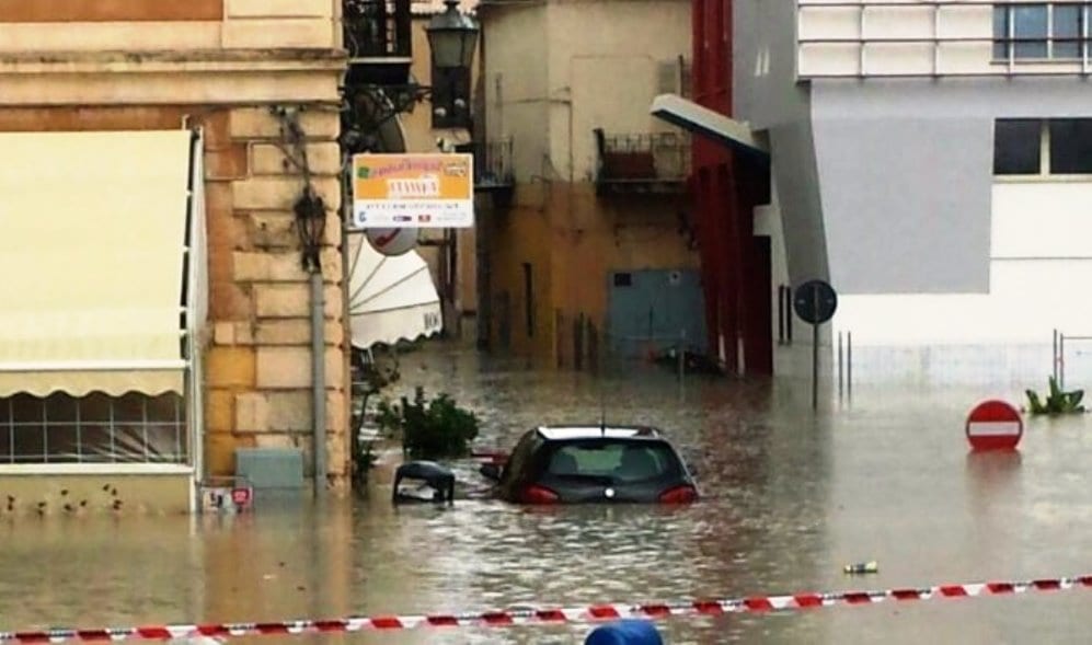 Nubiragi ed esondazioni di fiumi, il Sud in ginocchio. Un morto nel Palermitano