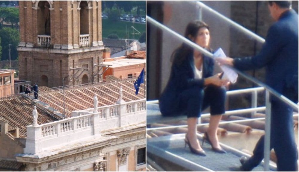 Roma, rivelazioni shock: "Virginia Raggi e io sul tetto per non essere spiati"