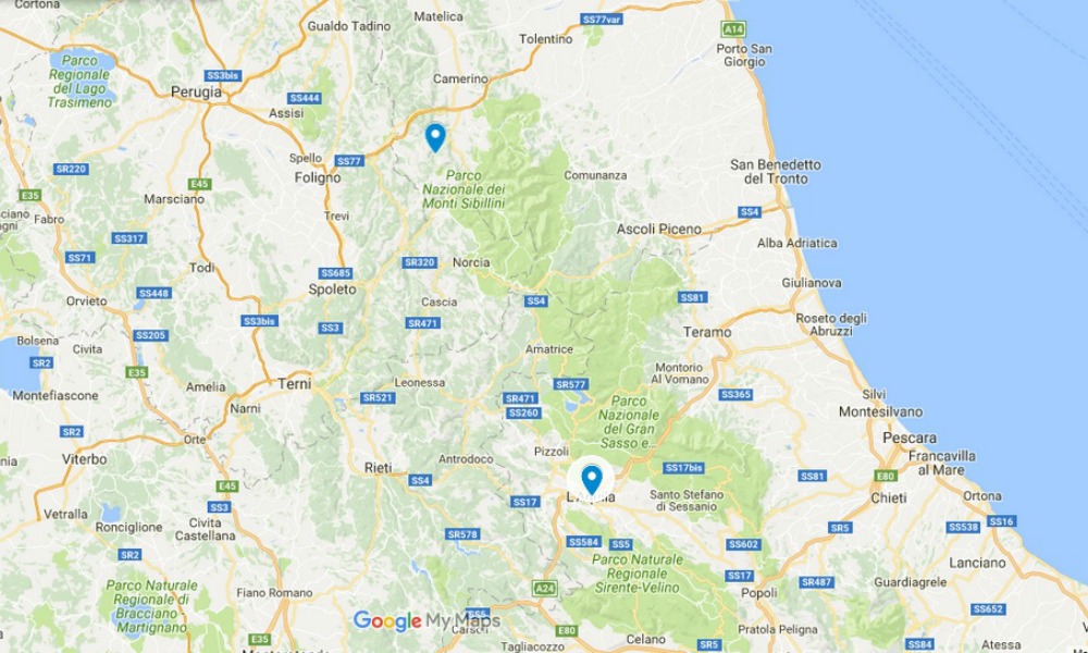 Terremoto: scosse nel centro Italia