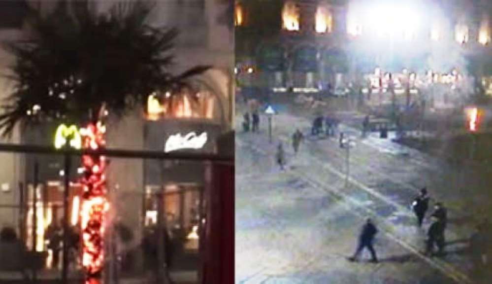 Milano, le palme in Piazza Duomo: tre date alle fiamme nella notte [VIDEO]