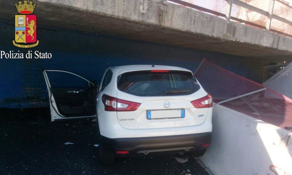 Il cavalcavia crollato sulla A14 ad Ancona
