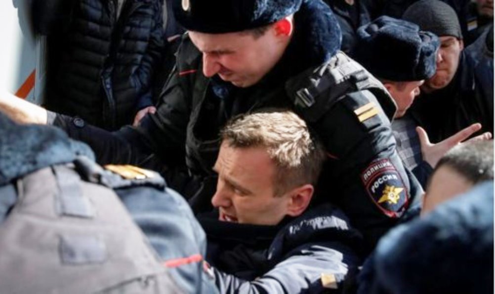 Arresti Navalny Russia