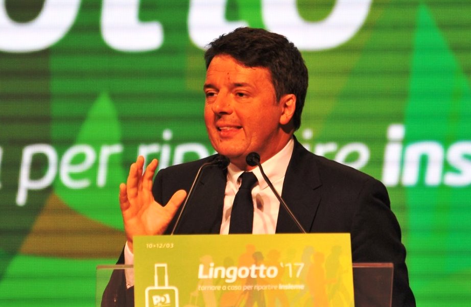 Pd, Matteo Renzi al Lingotto di Torino