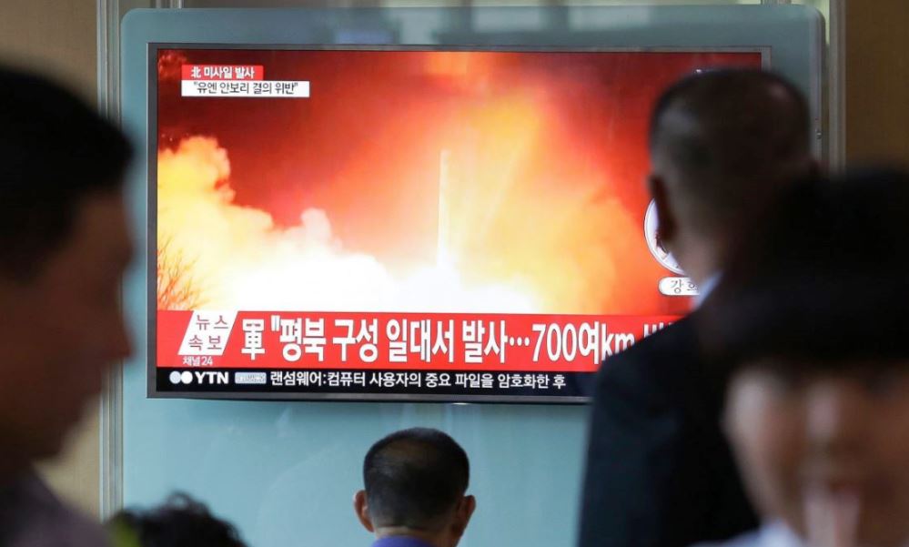 Corea del Nord missile verso il Giappone