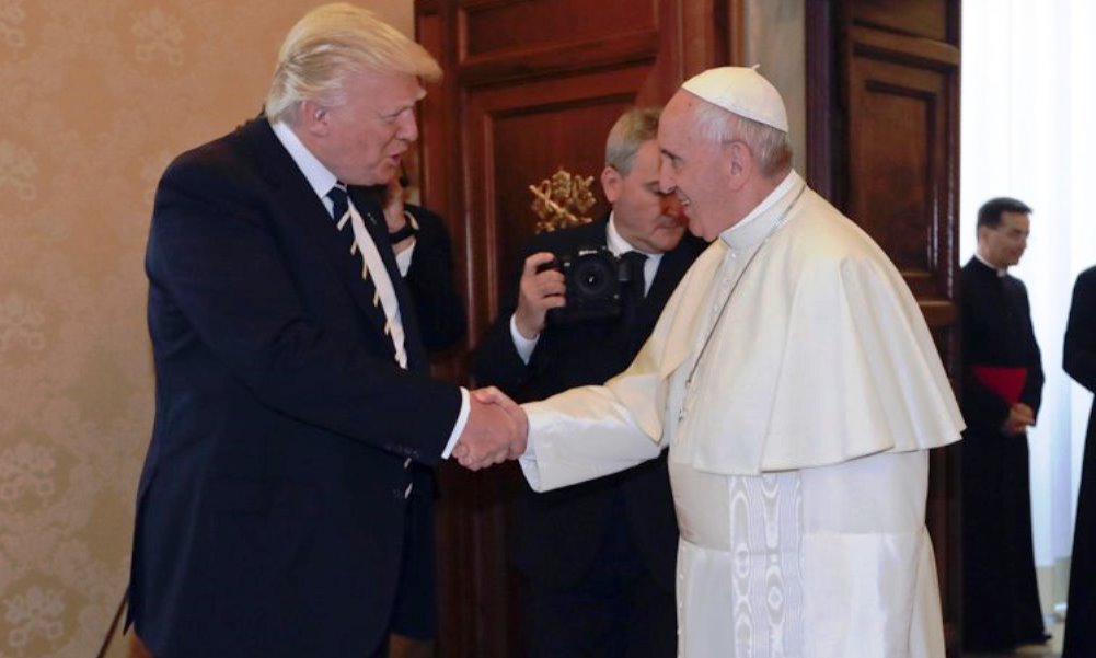 Trump a Roma: visita a Papa Francesco. Poi Mattarella e Gentiloni