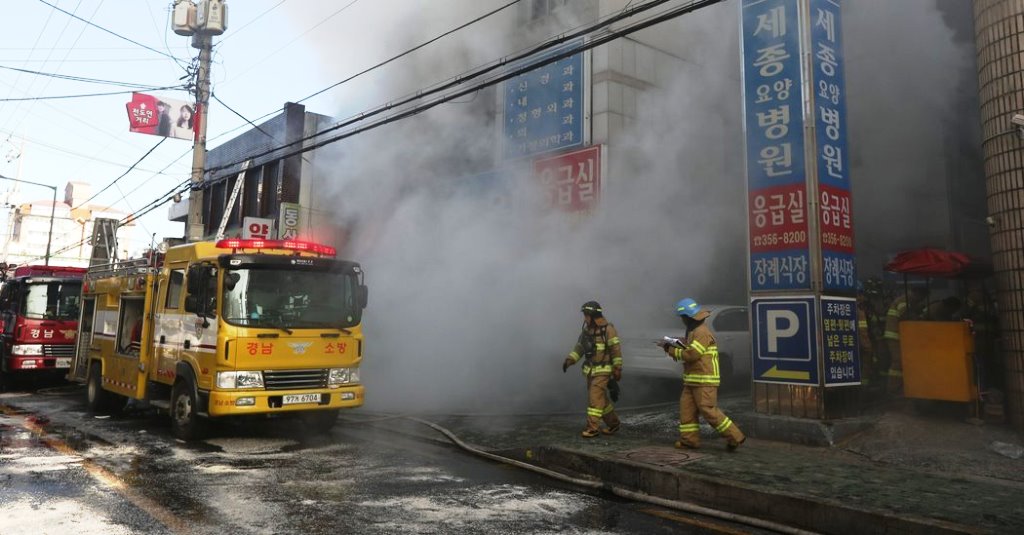 Corea del Sud, incendio all'ospedale: morti e feriti. Cosa è successo?