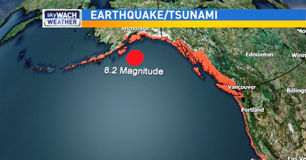 Usa, violentissimo terremoto in Alaska: è allarme tsunami sulla West Coast