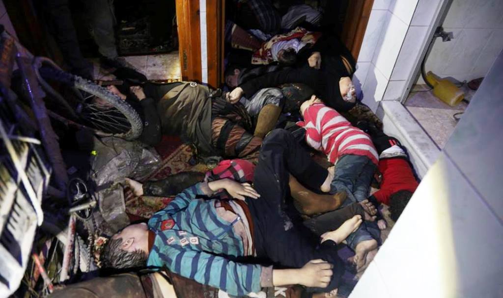 Siria, Douma, attacco chimico e strage di bambini. Le foto