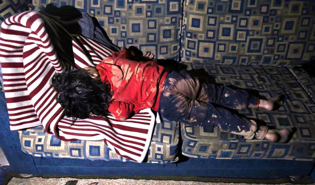Siria, Douma, attacco chimico e strage di bambini. Le foto