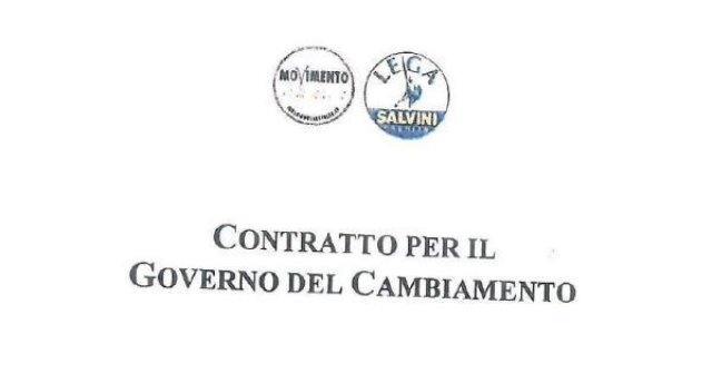 Svelato il contratto di governo fra Di Maio e Salvini. "Falso, è una polpetta avvelenata"