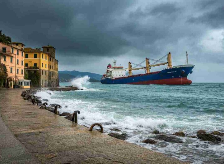 Nave cargo si schianta contro il pontile a Marina di Massa: paura per un disastro ambientale