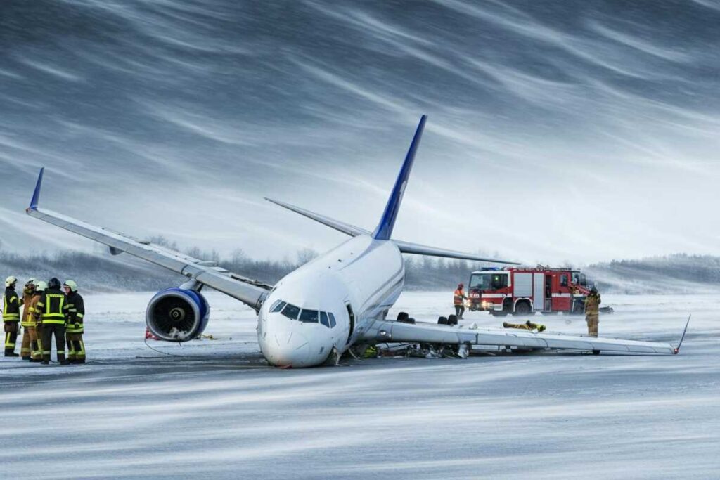 Aereo Delta si capovolge in atterraggio in Canada: almeno 15 feriti e il video shock