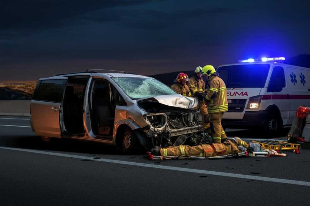 Tragedia a Siracusa: incidente mortale tra pulmino e furgone, 3 vittime e 5 feriti